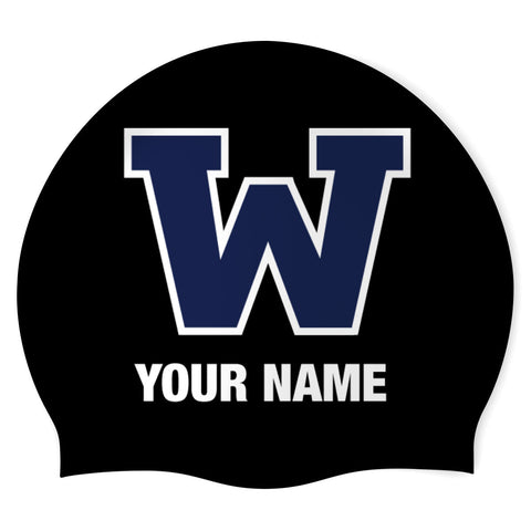 W - Swimoutlet PO22740585 (BL/2) - Custom Silicon Swimcap with names