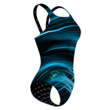 Whitecourt Blue Dolphins - Classic Strap Swimsuit