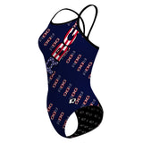 Need to fix. didn't save se stripes2 - Skinny Strap Swimsuit