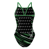 VC Pirates Black - Sunback Tank Swimsuit