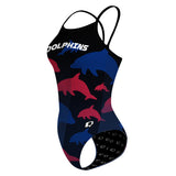 TRI CHI WALK AND RUN Dolphin - Skinny Strap Swimsuit