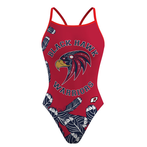 Black Hawk Warriors - Skinny Strap Swimsuit