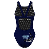 Coquitlam Sharks - Classic Strap Swimsuit