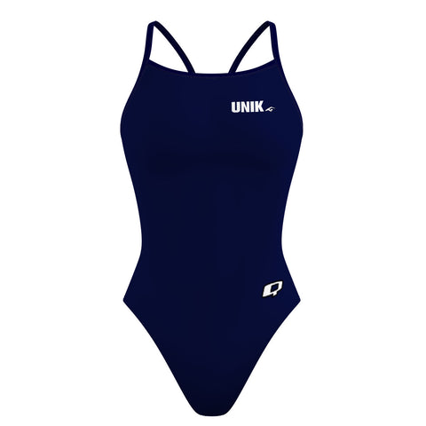 UNIK SOLID SUIT - Skinny Strap Swimsuit