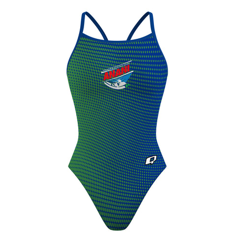 Nicoya 2024 Azul v1.2 - Skinny Strap Swimsuit