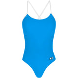 Liz blue - Tieback One Piece Swimsuit