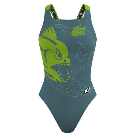 Cochrane Piranhas 2024 - Classic Strap Swimsuit