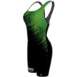 Kelowna Black - Classic Strap Long Knee Women Jammer