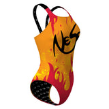 North Edmonton Swim Club NESC TAS - Classic Strap Swimsuit