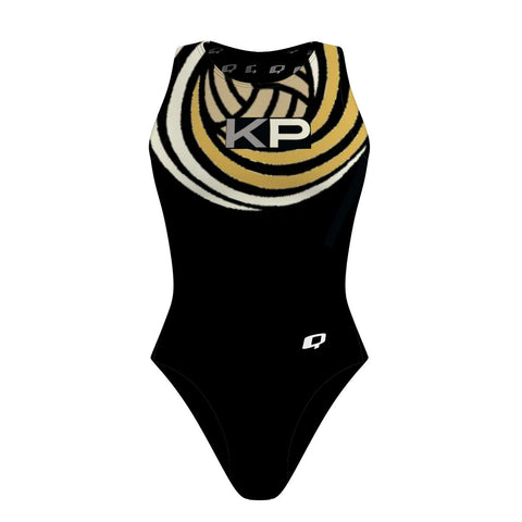 Kern Premiere WP gold cream - Women Waterpolo Swimsuit Classic Cut
