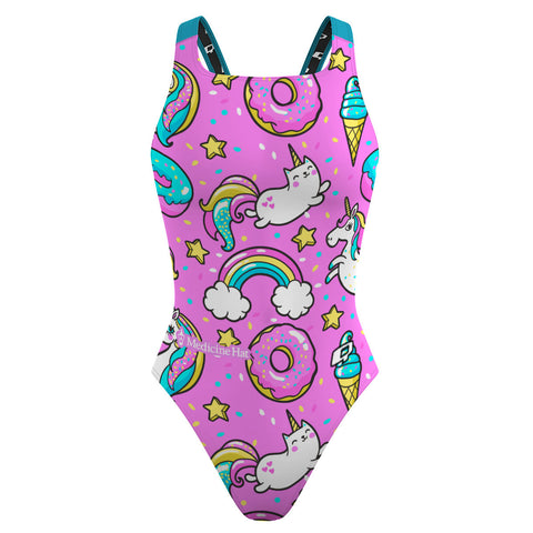 Medicine Hat Confetti - Classic Strap Swimsuit