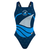 Strathmore Silver Sharks - Classic Strap Swimsuit