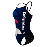 TRI CHI WALK AND RUN Dolphin 2 - Skinny Strap Swimsuit