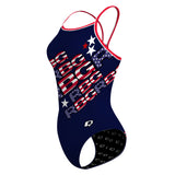 RBG24 SUIT thin strap ED1 - Skinny Strap Swimsuit