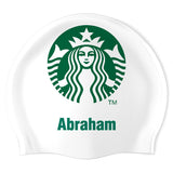 Starbucks test - Silicone Swimming Cap