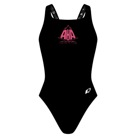 Agassiz Harrison Aquanauts (AHA) Black - Classic Strap Swimsuit