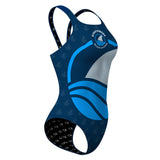 Strathmore Silver Sharks - Classic Strap Swimsuit