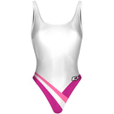 Becca. 1 pink - High Hip One Piece Swimsuit