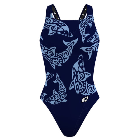 Hampton Dolphins - Classic Strap Swimsuit
