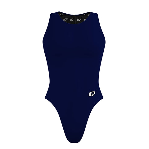 AnaLu - Solid Navy - Size 28 - Women's Waterpolo Swimsuit Cheeky Cut