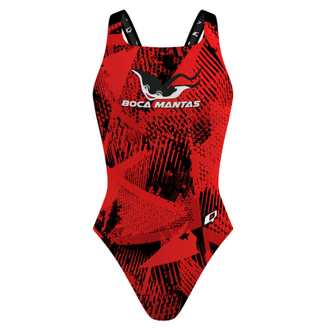 Boca Mantas 22 V2 - Classic Strap Swimsuit