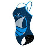 Strathmore Silver Sharks - Skinny Strap Swimsuit