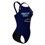 Coquitlam Sharks - Classic Strap Swimsuit