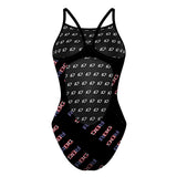 RBG logos - Skinny Strap Swimsuit