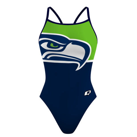 Seattle Seahawks - Skinny Strap Swimsuit