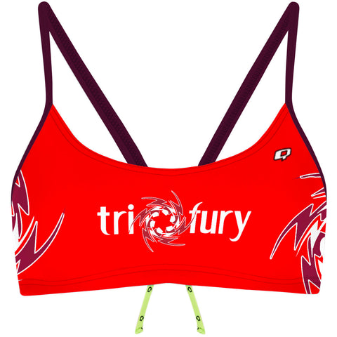 Tri Fury - Bandeau Bikini Top
