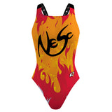 North Edmonton Swim Club NESC TAS - Classic Strap Swimsuit