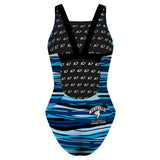 Kentville Marlins New Logo - Classic Strap Swimsuit
