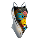 Synchro Robot FV - Skinny Strap Swimsuit