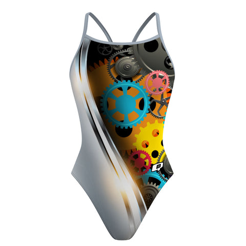 Synchro Robot FV - Skinny Strap Swimsuit