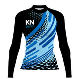 KNSwim 2023 Surf Rash Guard WOMEN - Women's Surf UPF50+ Long Sleeve Rash Guard
