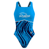 Floats to Strokes - Classic Strap Swimsuit