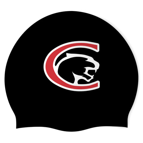 Clarksville HS - Swimoutlet PO22914446 (BLK/2) - Custom Silicon Swimcap