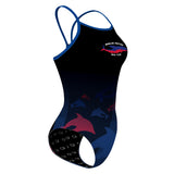 TRI CHI WALK AND RUN Dolphin FV - Skinny Strap Swimsuit