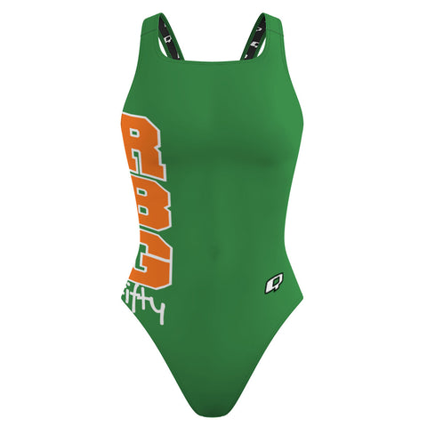 RBG 50 large text - Classic Strap Swimsuit