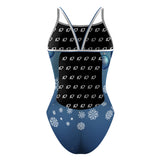 Push Glide kick + - Sunback Tank Swimsuit