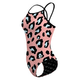 Peachy Leopard - Skinny Strap - Skinny Strap