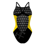 Santa Fe Lemon Chrome - Skinny Strap Swimsuit