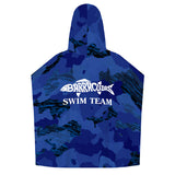 JCC Barracudas Hooded Towel - Personalized Kids Poncho Beach and Pool Towel