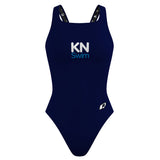 KN Swim Cliente Navy - Classic Strap Swimsuit