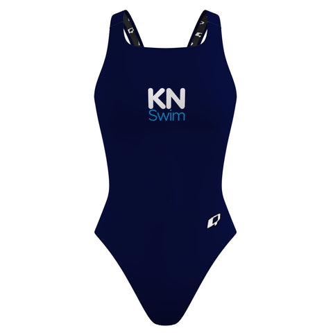 KN Swim Cliente Navy - Classic Strap Swimsuit