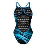 Whitecourt Blue Dolphins - Skinny Strap Swimsuit