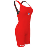 Piratas - Marcia Red - Classic Strap Long Knee Women Jammer