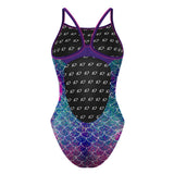 Mermaid Scales Skinny Strap