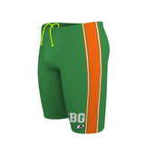 RBG stripe with RBG front left text - Jammer Swimsuit