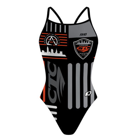 Cleveland Triathlon Club 22 - Skinny Strap Swimsuit